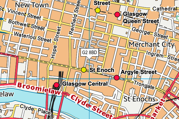 G2 8BD map - OS VectorMap District (Ordnance Survey) G2 8BD map - OS VectorMap District (Ordnance Survey)