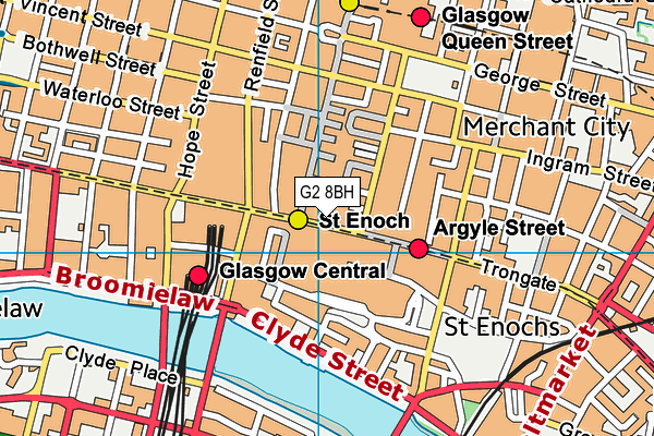 G2 8BH map - OS VectorMap District (Ordnance Survey) G2 8BH map - OS VectorMap District (Ordnance Survey)