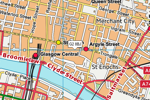 G2 8BJ map - OS VectorMap District (Ordnance Survey) G2 8BJ map - OS VectorMap District (Ordnance Survey)