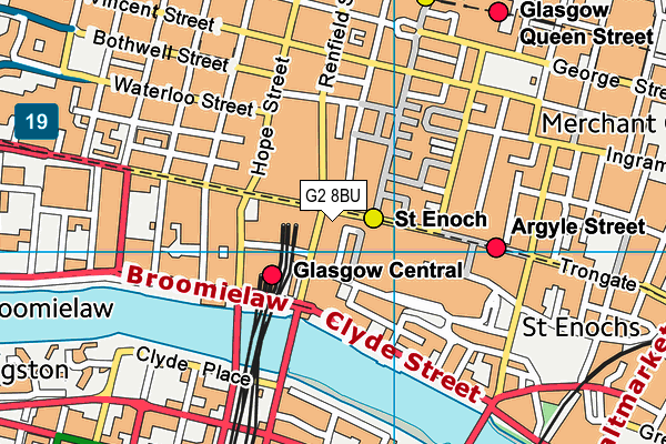 G2 8BU map - OS VectorMap District (Ordnance Survey) G2 8BU map - OS VectorMap District (Ordnance Survey)