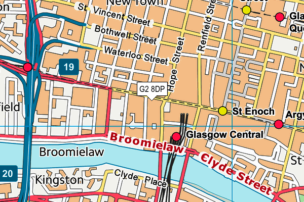 G2 8DP map - OS VectorMap District (Ordnance Survey) G2 8DP map - OS VectorMap District (Ordnance Survey)