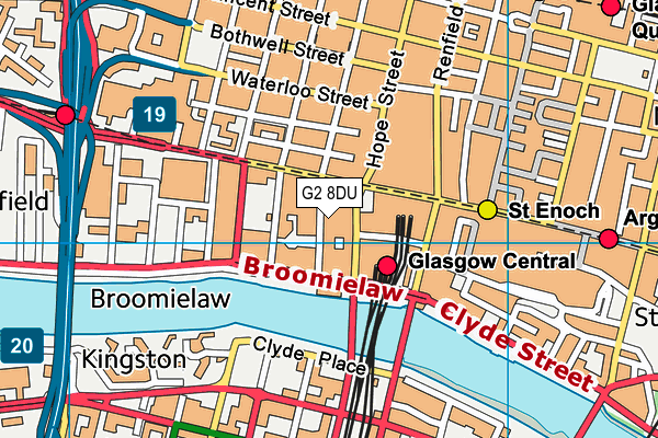 G2 8DU map - OS VectorMap District (Ordnance Survey) G2 8DU map - OS VectorMap District (Ordnance Survey)