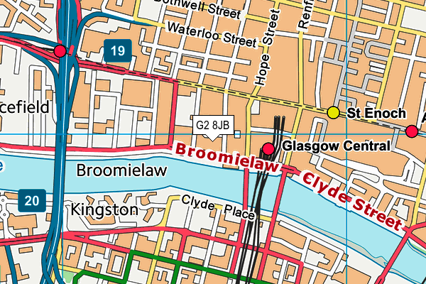 G2 8JB map - OS VectorMap District (Ordnance Survey) G2 8JB map - OS VectorMap District (Ordnance Survey)