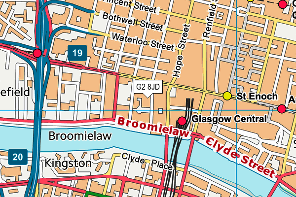 G2 8JD map - OS VectorMap District (Ordnance Survey) G2 8JD map - OS VectorMap District (Ordnance Survey)