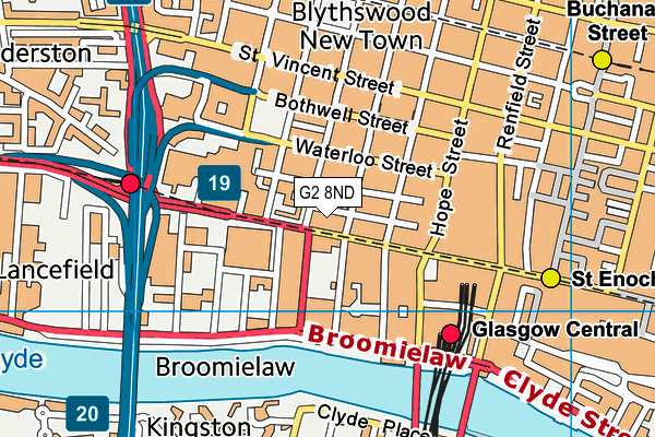 G2 8ND map - OS VectorMap District (Ordnance Survey) G2 8ND map - OS VectorMap District (Ordnance Survey)