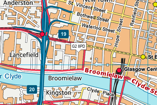 G2 8PD map - OS VectorMap District (Ordnance Survey) G2 8PD map - OS VectorMap District (Ordnance Survey)