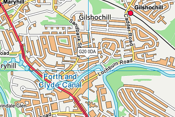 G20 0DA map - OS VectorMap District (Ordnance Survey) G20 0DA map - OS VectorMap District (Ordnance Survey)