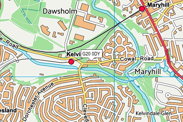 G20 0DY map - OS VectorMap District (Ordnance Survey) G20 0DY map - OS VectorMap District (Ordnance Survey)