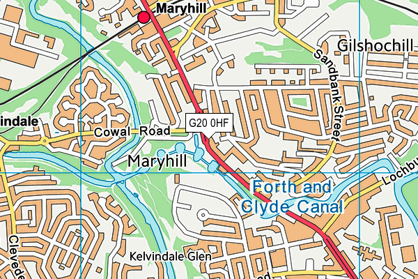 G20 0HF map - OS VectorMap District (Ordnance Survey) G20 0HF map - OS VectorMap District (Ordnance Survey)