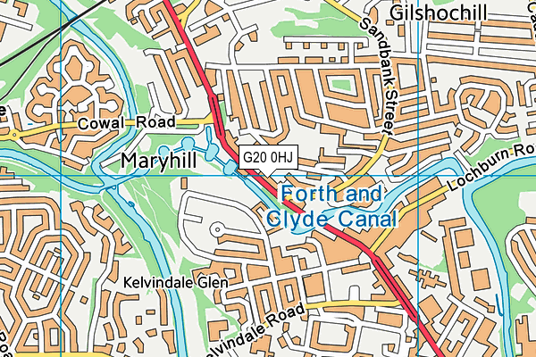 G20 0HJ map - OS VectorMap District (Ordnance Survey) G20 0HJ map - OS VectorMap District (Ordnance Survey)