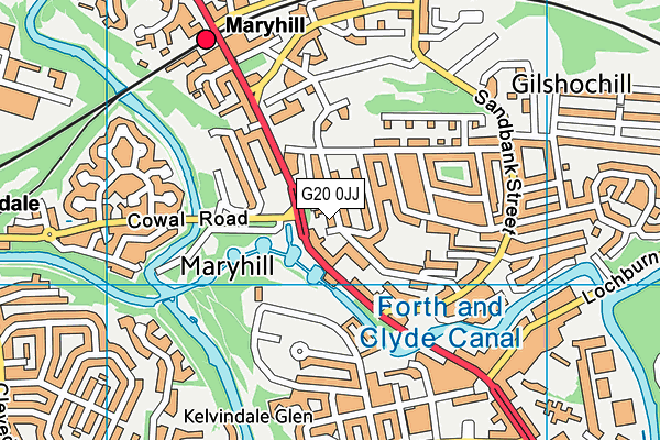 G20 0JJ map - OS VectorMap District (Ordnance Survey) G20 0JJ map - OS VectorMap District (Ordnance Survey)