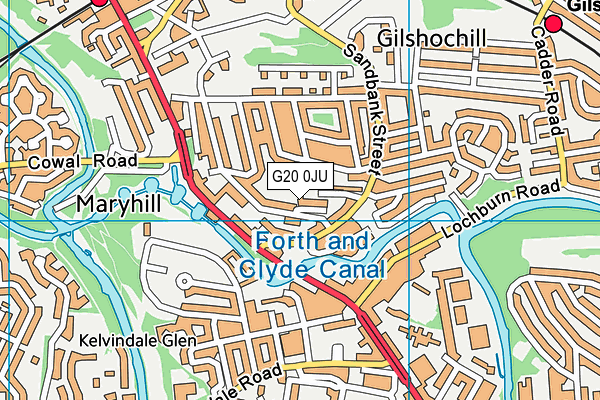 G20 0JU map - OS VectorMap District (Ordnance Survey) G20 0JU map - OS VectorMap District (Ordnance Survey)