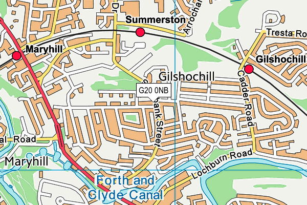 G20 0NB map - OS VectorMap District (Ordnance Survey) G20 0NB map - OS VectorMap District (Ordnance Survey)