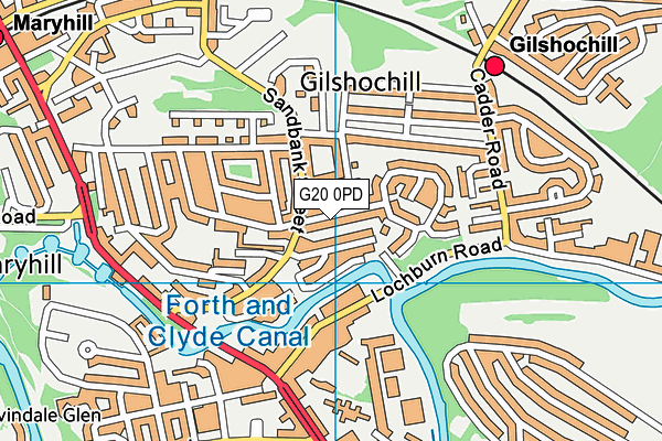 G20 0PD map - OS VectorMap District (Ordnance Survey) G20 0PD map - OS VectorMap District (Ordnance Survey)