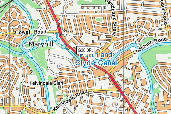 G20 0PJ map - OS VectorMap District (Ordnance Survey) G20 0PJ map - OS VectorMap District (Ordnance Survey)