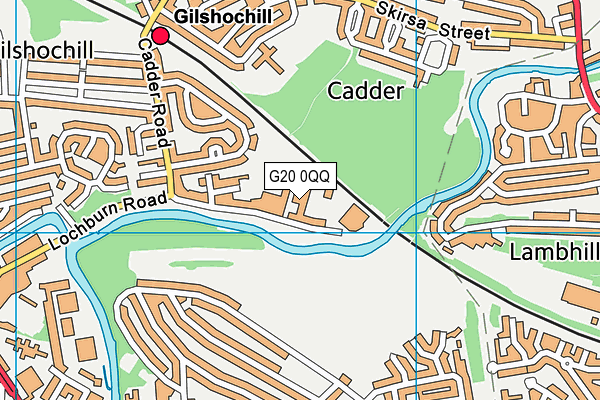 G20 0QQ map - OS VectorMap District (Ordnance Survey) G20 0QQ map - OS VectorMap District (Ordnance Survey)