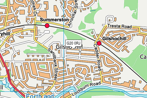 G20 0RJ map - OS VectorMap District (Ordnance Survey) G20 0RJ map - OS VectorMap District (Ordnance Survey)