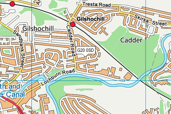 G20 0SD map - OS VectorMap District (Ordnance Survey) G20 0SD map - OS VectorMap District (Ordnance Survey)