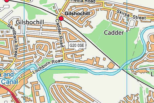 G20 0SE map - OS VectorMap District (Ordnance Survey) G20 0SE map - OS VectorMap District (Ordnance Survey)