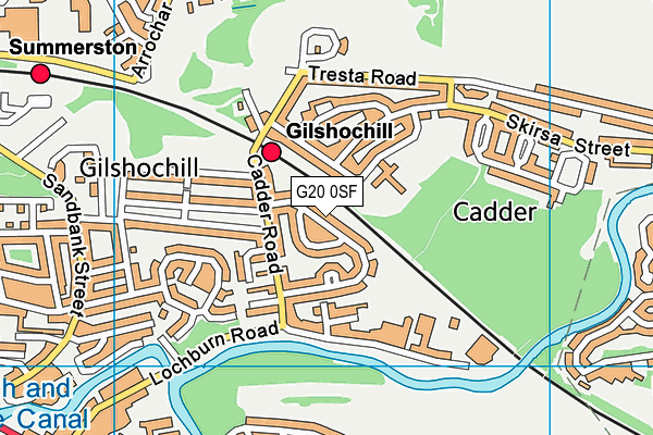 G20 0SF map - OS VectorMap District (Ordnance Survey) G20 0SF map - OS VectorMap District (Ordnance Survey)