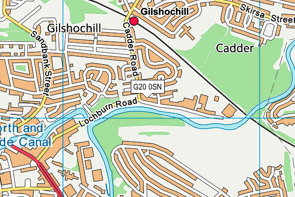 G20 0SN map - OS VectorMap District (Ordnance Survey) G20 0SN map - OS VectorMap District (Ordnance Survey)