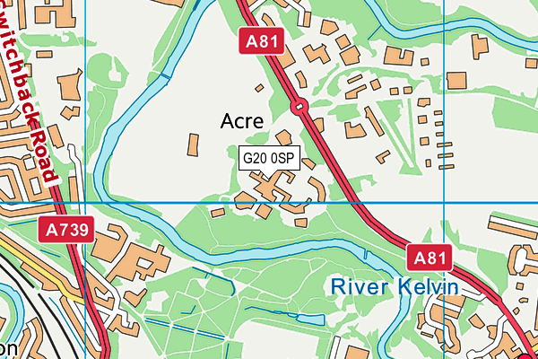 G20 0SP map - OS VectorMap District (Ordnance Survey) G20 0SP map - OS VectorMap District (Ordnance Survey)