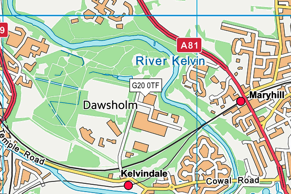G20 0TF map - OS VectorMap District (Ordnance Survey) G20 0TF map - OS VectorMap District (Ordnance Survey)