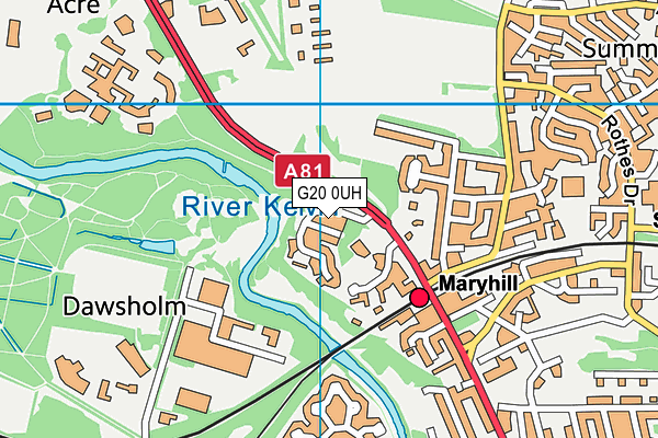 G20 0UH map - OS VectorMap District (Ordnance Survey) G20 0UH map - OS VectorMap District (Ordnance Survey)