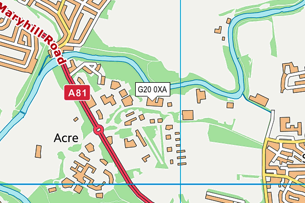 G20 0XA map - OS VectorMap District (Ordnance Survey) G20 0XA map - OS VectorMap District (Ordnance Survey)