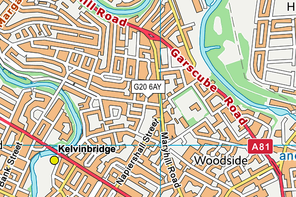 G20 6AY map - OS VectorMap District (Ordnance Survey) G20 6AY map - OS VectorMap District (Ordnance Survey)