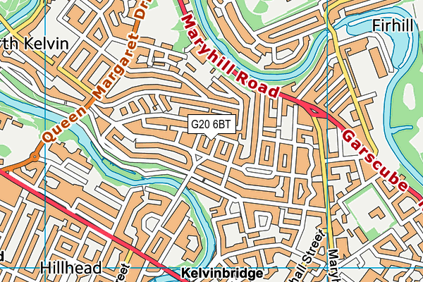 G20 6BT map - OS VectorMap District (Ordnance Survey) G20 6BT map - OS VectorMap District (Ordnance Survey)