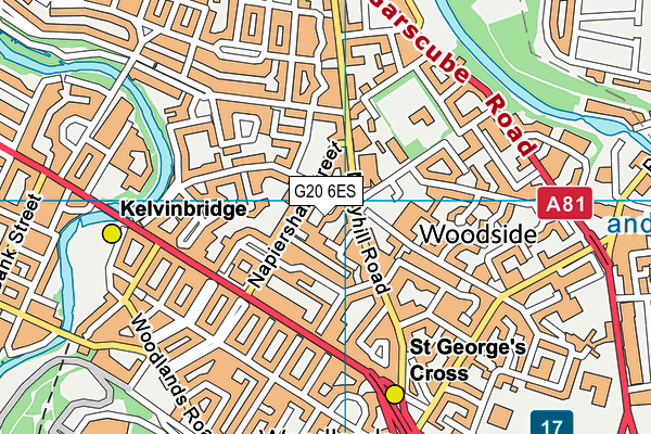 G20 6ES map - OS VectorMap District (Ordnance Survey) G20 6ES map - OS VectorMap District (Ordnance Survey)