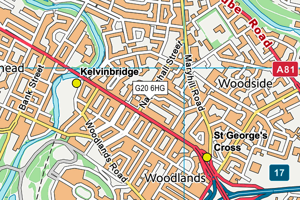 G20 6HG map - OS VectorMap District (Ordnance Survey) G20 6HG map - OS VectorMap District (Ordnance Survey)