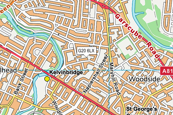 G20 6LX map - OS VectorMap District (Ordnance Survey) G20 6LX map - OS VectorMap District (Ordnance Survey)