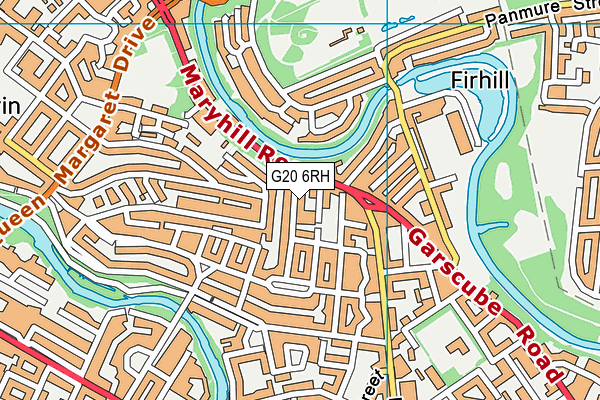 G20 6RH map - OS VectorMap District (Ordnance Survey) G20 6RH map - OS VectorMap District (Ordnance Survey)