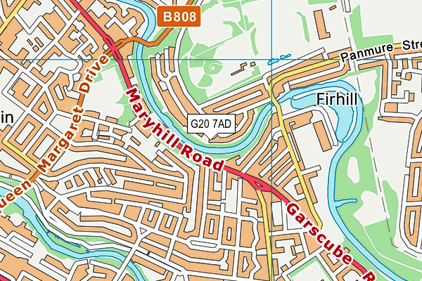 G20 7AD map - OS VectorMap District (Ordnance Survey) G20 7AD map - OS VectorMap District (Ordnance Survey)