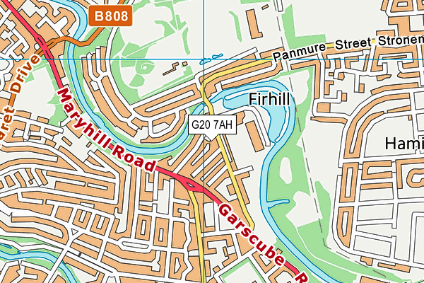 G20 7AH map - OS VectorMap District (Ordnance Survey) G20 7AH map - OS VectorMap District (Ordnance Survey)