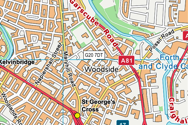 G20 7DT map - OS VectorMap District (Ordnance Survey) G20 7DT map - OS VectorMap District (Ordnance Survey)