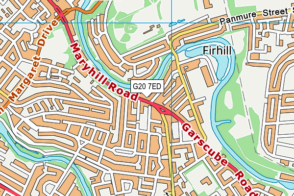 G20 7ED map - OS VectorMap District (Ordnance Survey) G20 7ED map - OS VectorMap District (Ordnance Survey)