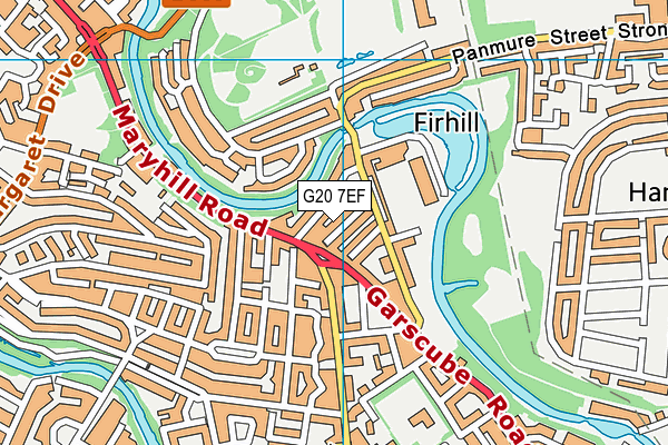 G20 7EF map - OS VectorMap District (Ordnance Survey) G20 7EF map - OS VectorMap District (Ordnance Survey)