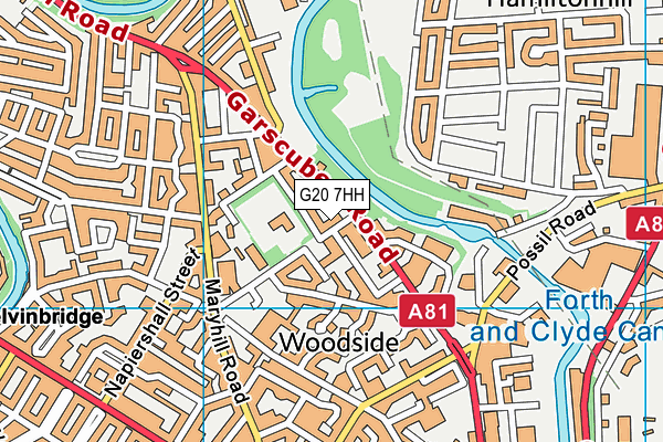 G20 7HH map - OS VectorMap District (Ordnance Survey) G20 7HH map - OS VectorMap District (Ordnance Survey)