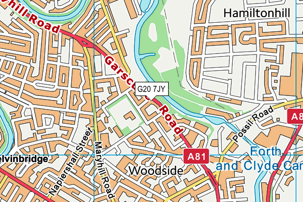 G20 7JY map - OS VectorMap District (Ordnance Survey) G20 7JY map - OS VectorMap District (Ordnance Survey)