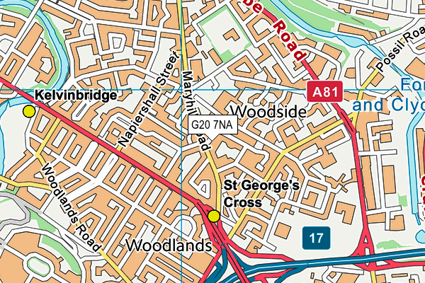 G20 7NA map - OS VectorMap District (Ordnance Survey) G20 7NA map - OS VectorMap District (Ordnance Survey)