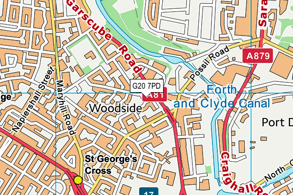 G20 7PD map - OS VectorMap District (Ordnance Survey) G20 7PD map - OS VectorMap District (Ordnance Survey)