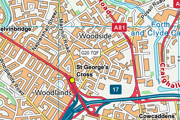 G20 7QF map - OS VectorMap District (Ordnance Survey) G20 7QF map - OS VectorMap District (Ordnance Survey)
