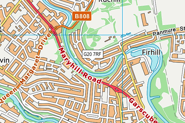 G20 7RF map - OS VectorMap District (Ordnance Survey) G20 7RF map - OS VectorMap District (Ordnance Survey)