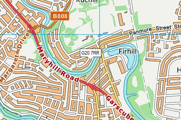 G20 7RR map - OS VectorMap District (Ordnance Survey) G20 7RR map - OS VectorMap District (Ordnance Survey)