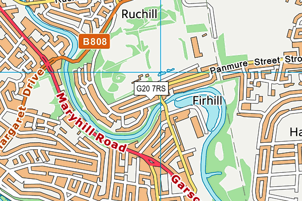 G20 7RS map - OS VectorMap District (Ordnance Survey) G20 7RS map - OS VectorMap District (Ordnance Survey)