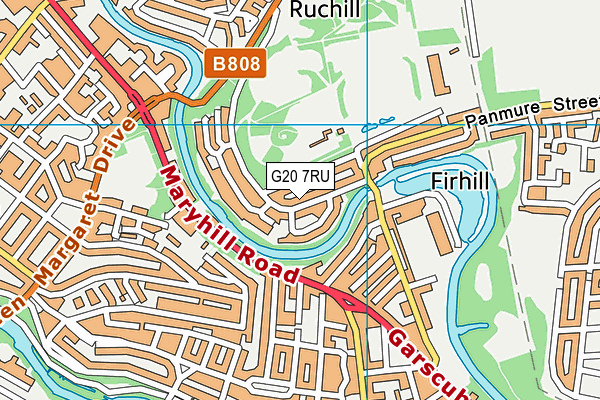 G20 7RU map - OS VectorMap District (Ordnance Survey) G20 7RU map - OS VectorMap District (Ordnance Survey)