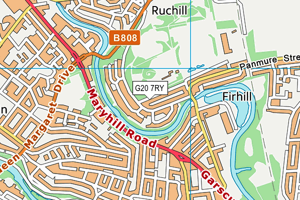 G20 7RY map - OS VectorMap District (Ordnance Survey) G20 7RY map - OS VectorMap District (Ordnance Survey)